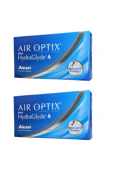 Air Optix plus Hydraglyde (2 3packs)