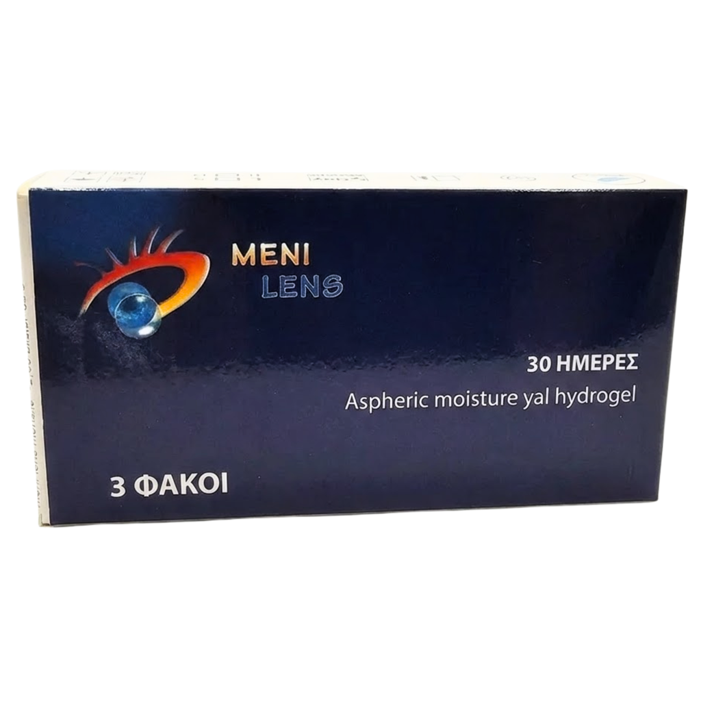 Menilens UV (3φακοί) μηνιαίοι φακοί επαφής